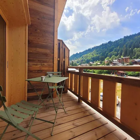 3★ Pour 4 Avec Balcon, Proche Centre Et Pistes, - Fr-1-598-152 아파트 레게츠
